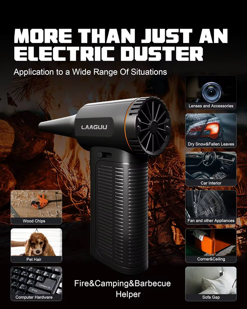 powerful air duster for any type of cleaning