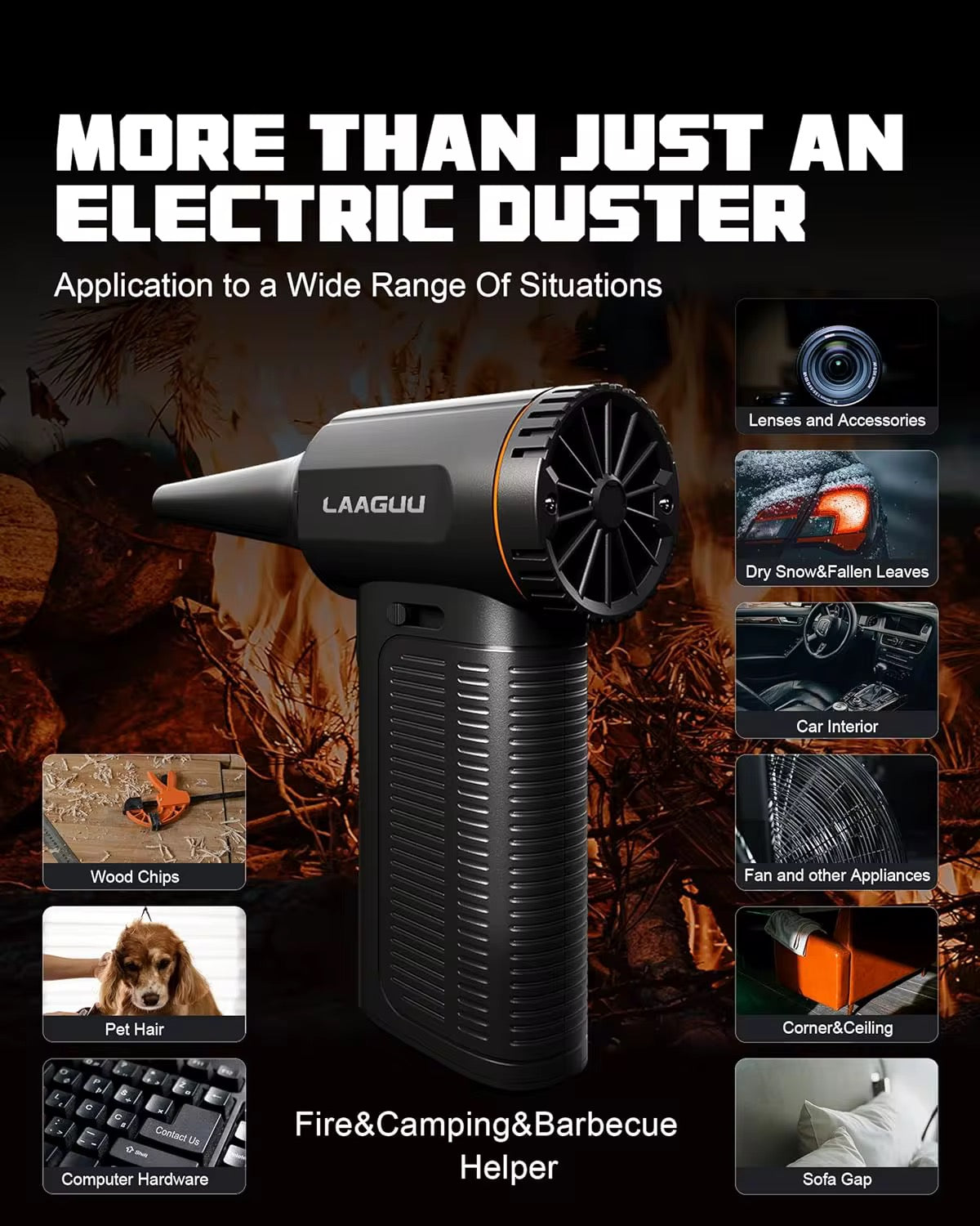 powerful air duster for any type of cleaning