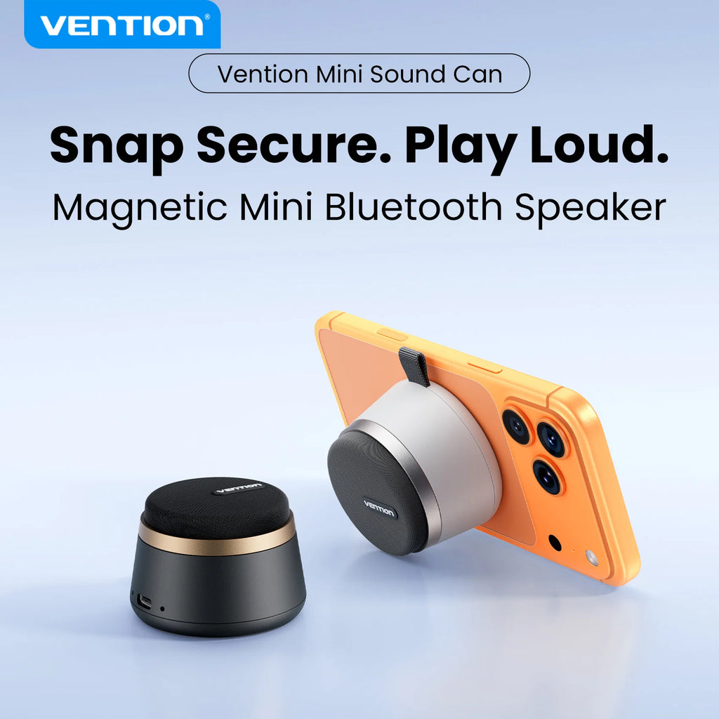 Magnetic Portable Bluetooth Speaker IPX6 Waterproof Mini Shower Speaker Enhanced Bass TWS Stereo Outdoor Speaker Holder