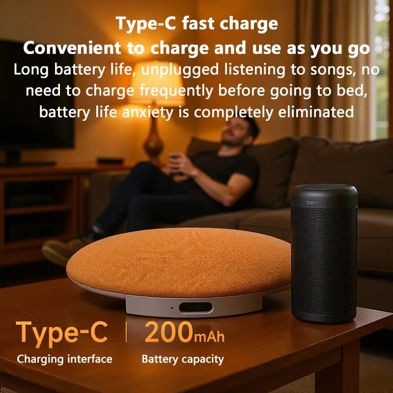 Lenovo Mini Sleeping Bluetooth Speaker Nature Sound Noise Soundbar Wireless MP3 Music Player Thin Timed Shutdown Audio Play