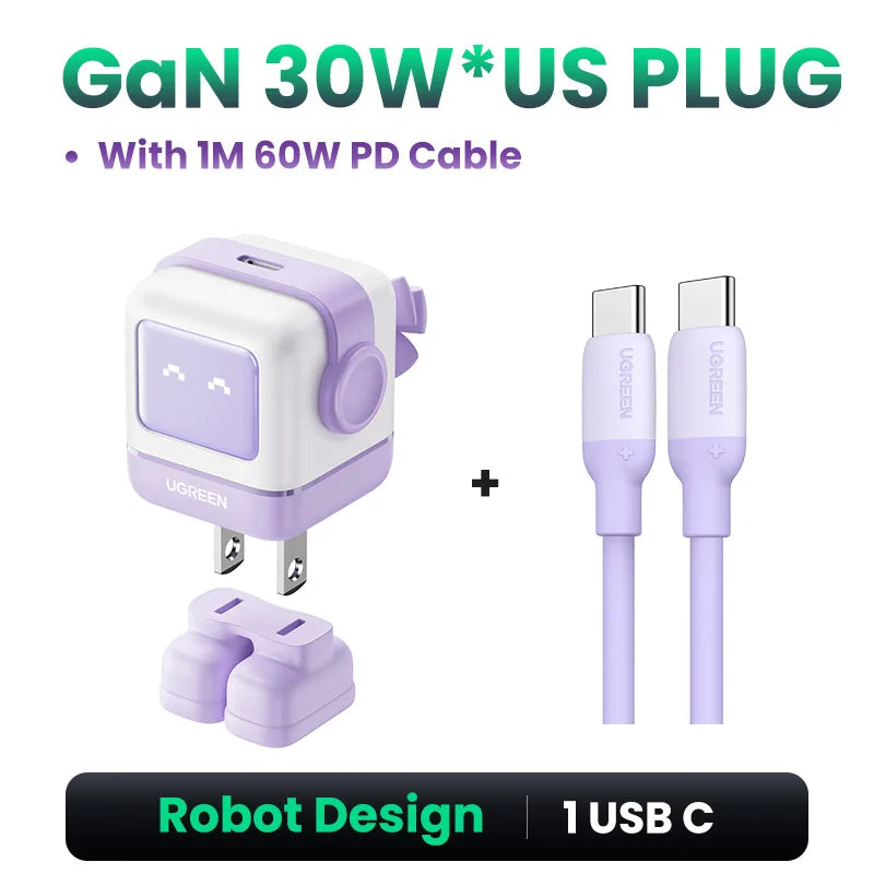 U.S plug UGREEN 30w-65w multiple variants available